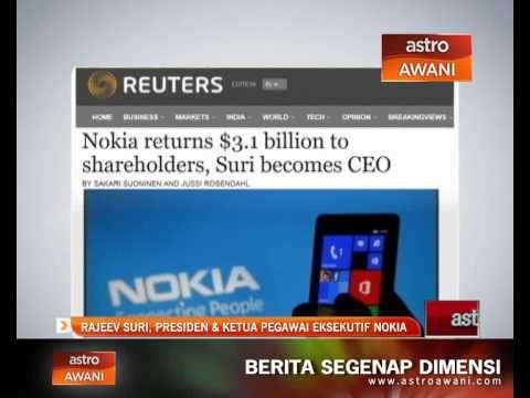 Rajeev Suri, Presiden Ketua Pegawai Eksekutif Nokia