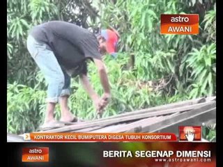Kontraktor kecil Bumiputera digesa tubuh konsortium