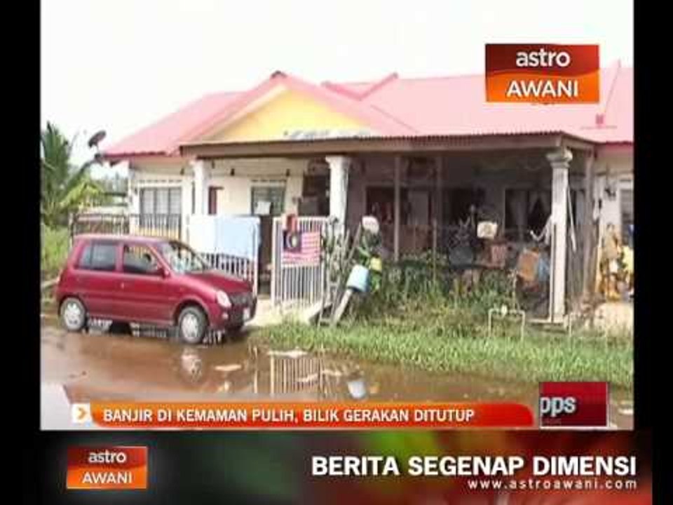 Banjir di Kemaman pulih, bilik gerakan ditutup