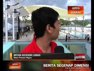 Bryan bimbang tahap keselamatan pusat akuatik SUKMA Perlis