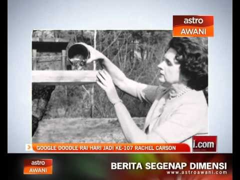 Google Doodle rai hari jadi ke-107 Rachel Carson
