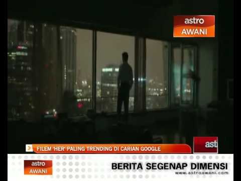 Filem 'Her' paling trending di carian Google