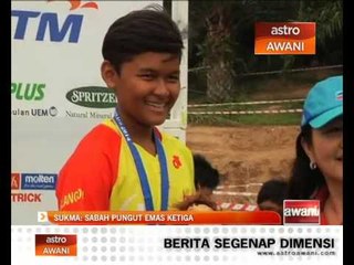 SUKMA: Sabah pungut emas ketiga