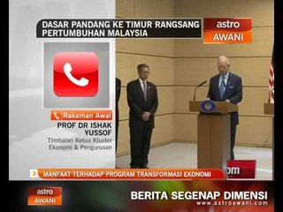 Manfaat terhadap program transformasi ekonomi