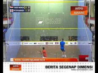 Nicol julang gelaran ke-8