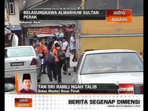 Pengalaman bekas MB Perak bersama Sultan Perak