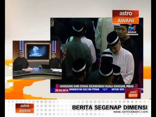 Istiadat penghormatan terakhir Langsung dari Istana Iskandariah