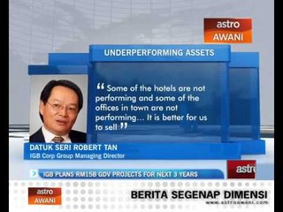IGB plans RM15b GDV projects for next 3 years