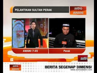 Perkembangan di Istana Iskandariah Kuala Kangsar