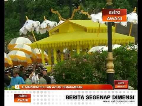 Almarhum Sultan Azlan Shah dimakamkan