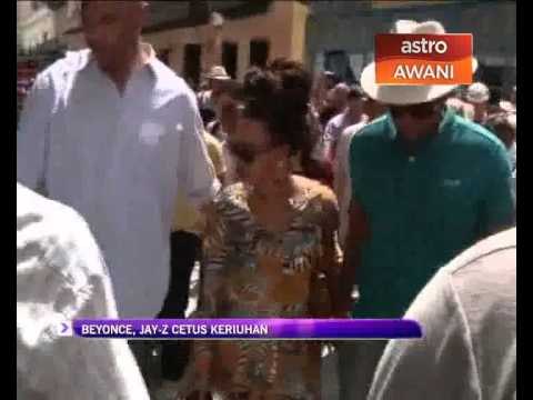 Beyonce, Jay-Z cetus keriuhan di Cuba