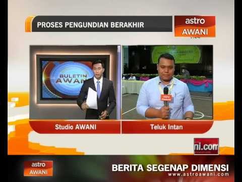 Proses pengundian PRK Teluk Intan berakhir