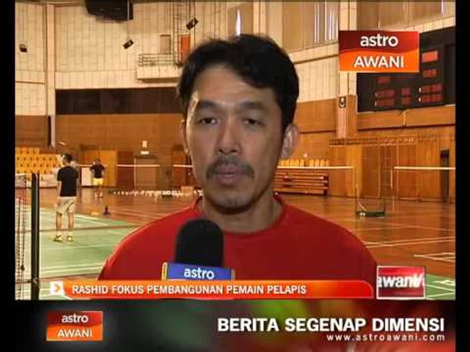 Rashid fokus pembangunan pemain pelapis