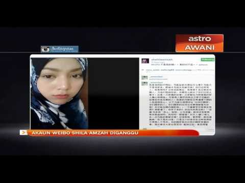 Akaun Weibo Shila Amzah diganggu