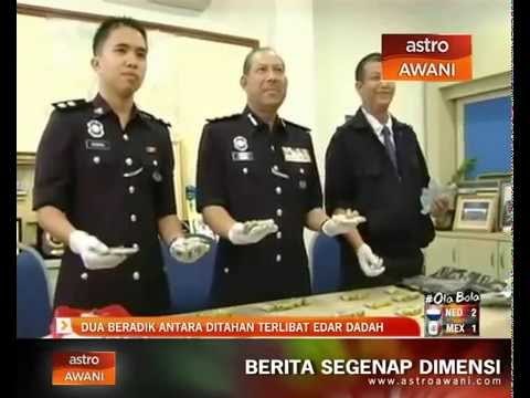 Dua beradik antara ditahan terlibat edar dadah