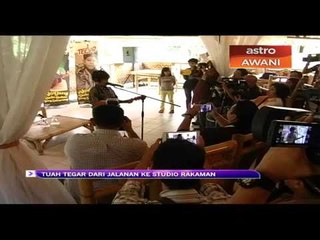 Tuah Tegar dari jalanan ke studio rakaman