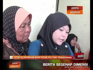 Tunang pulangkan baju perkahwinan