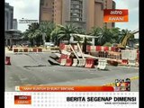 Tanah runtuh di Bukit Bintang