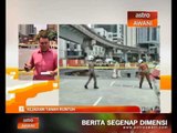 Kejadian tanah runtuh di Jalan Imbi