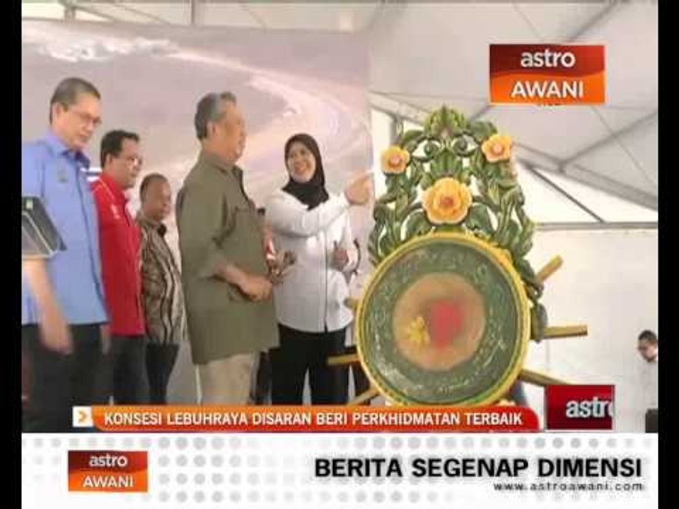 Konsesi lebuhraya disaran beri perkhidmatan terbaik