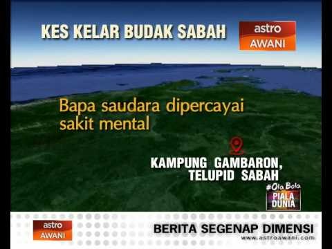 Kanak - kanak maut dikelar bapa saudara