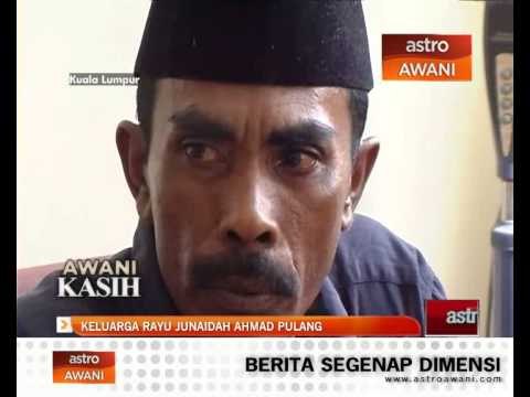 Keluarga rayu Junaidah Ahmad pulang