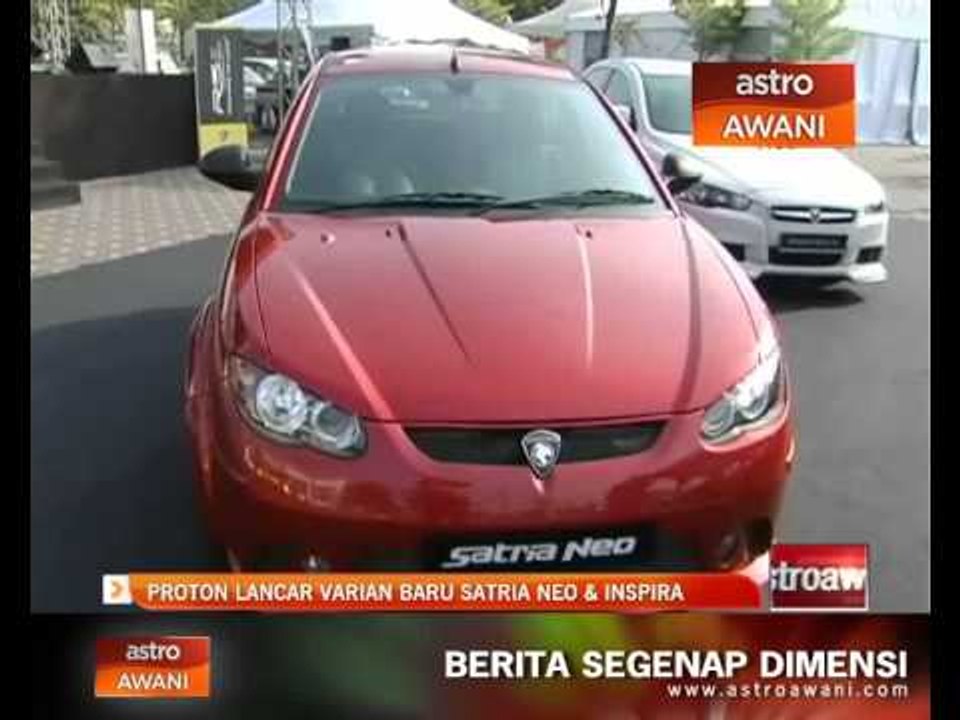 Proton lancar varian baru Satria Neo & Inspira