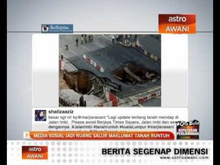 Download Video: Media sosial jadi ruang salur maklumat tanah runtuh