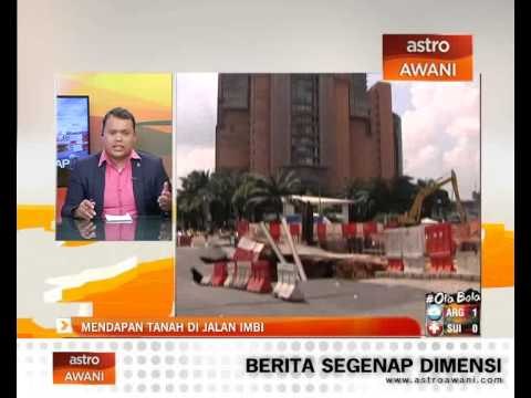 Impak insiden mendapan tanah terhadap pengguna