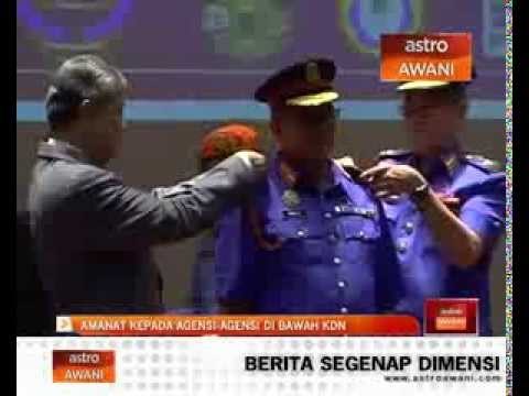 Amanat kepada agensi-agensi di bawah KDN, kementerian dalam negeri, zahid hamidi,