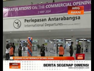 Operasi KLIA2 bermula secara rasmi