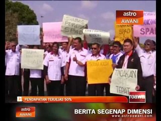 Download Video: Pendapatan pemandu teksi terjejas 50%