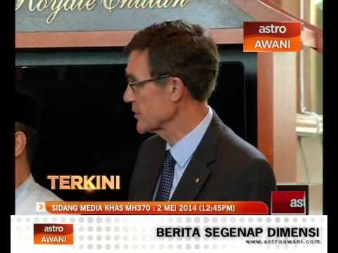 Sidang media khas tragedi MH370 ( 2 Mei 2014)