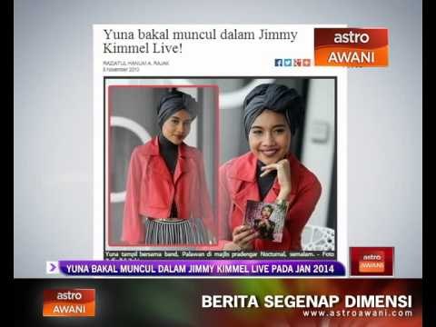 Yuna bakal muncul dalam Jimmy Kimmel live pada Jan 2014