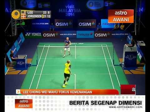 Chong Wei fokus menang, beregu negara kandas