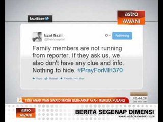 Anak masih menunggu kepulangan ayah