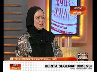 Analisis Awani: Gelandangan 'beri umpan bukan ikan'
