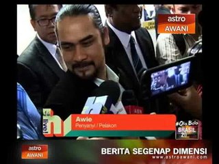 Tải video: Awie mengaku tidak bersalah pukul isteri