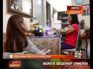 Pemakanan perlu dititiberatkan
