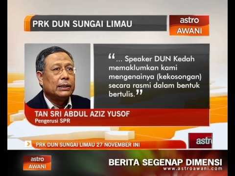 PRK DUN Sungai Limau 27 November ini