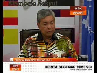 Polis tahan suspek militan ke- 11