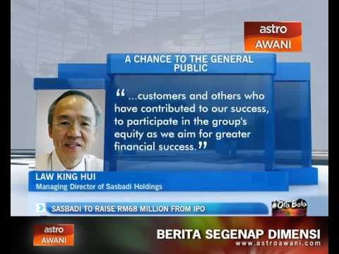 Sasbadi to raise RM68 million from IPO