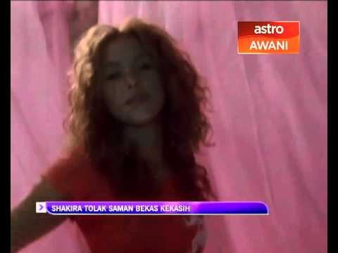 Shakira tolak saman bekas kekasih