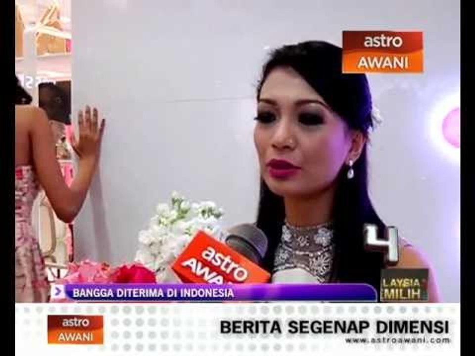 Atilia bangga diterima di Indonesia