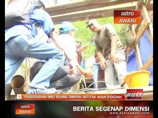 Pendedahan imej ruang simpan artifak akan didedah