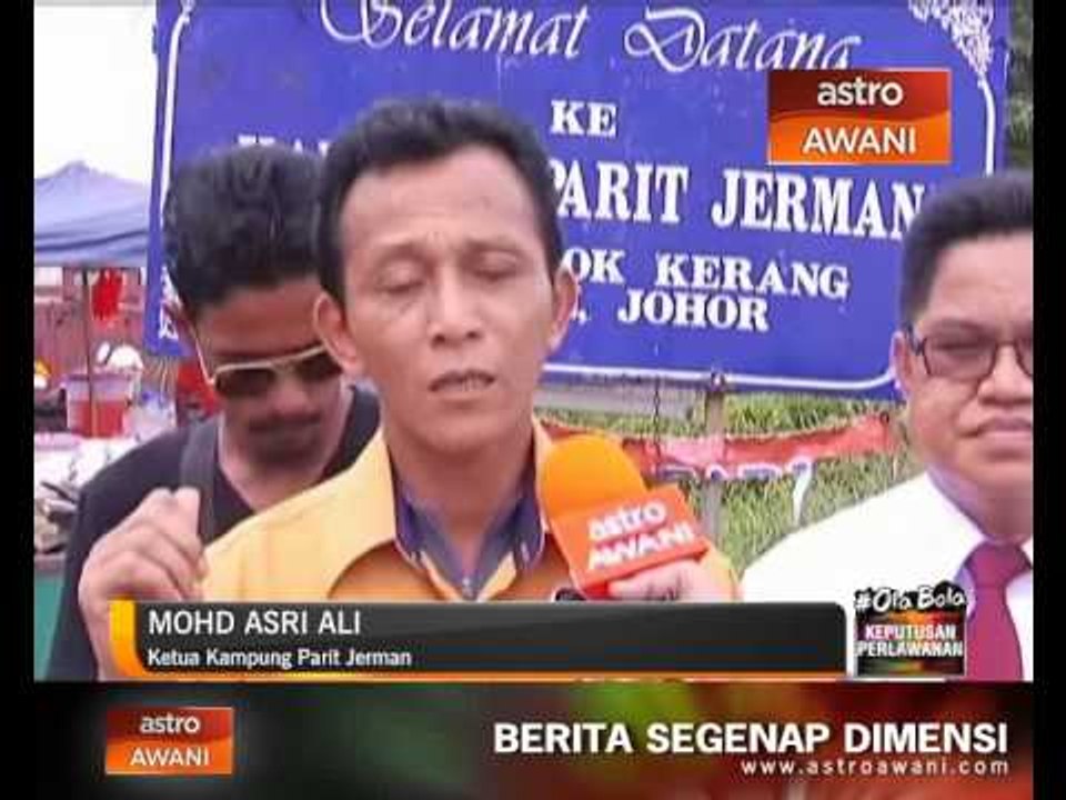 Kampung Parit Jerman dapat tempias
