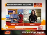 Perkembangan krisis bekalan air