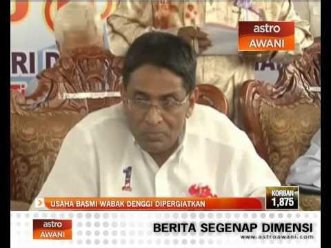 Usaha basmi wabak denggi dipergiatkan