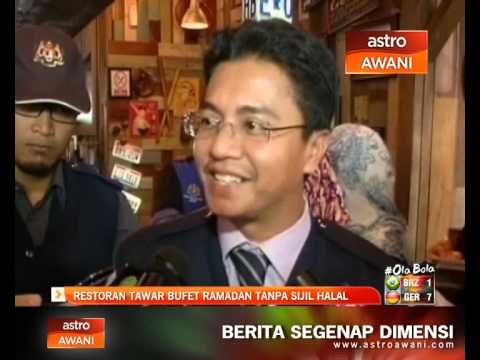 Restoran tawar bufet Ramadan tanpa sijil halal