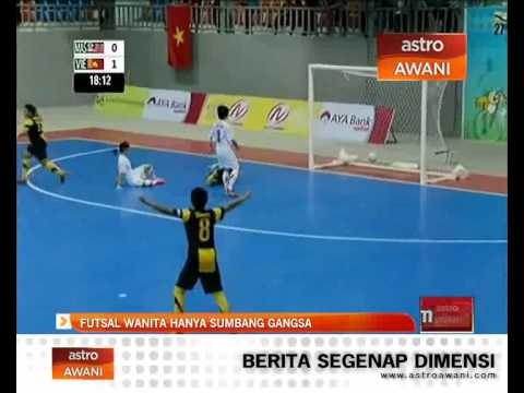 Futsal wanita raih gangsa selepas tumpas kepada Vietnam